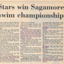 We came up short to Western Boone at the Sagamore Conference meet, but my 500 freestyle race got special mention in the Lebanon Reporter. Lebanon had four first-team all-conference swimmers